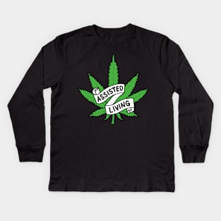 assisted weed Kids Long Sleeve T-Shirt